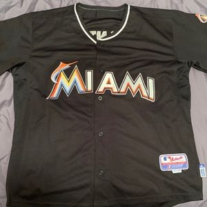 MLB Miami Marlins Giancarlo Stanton Jersey